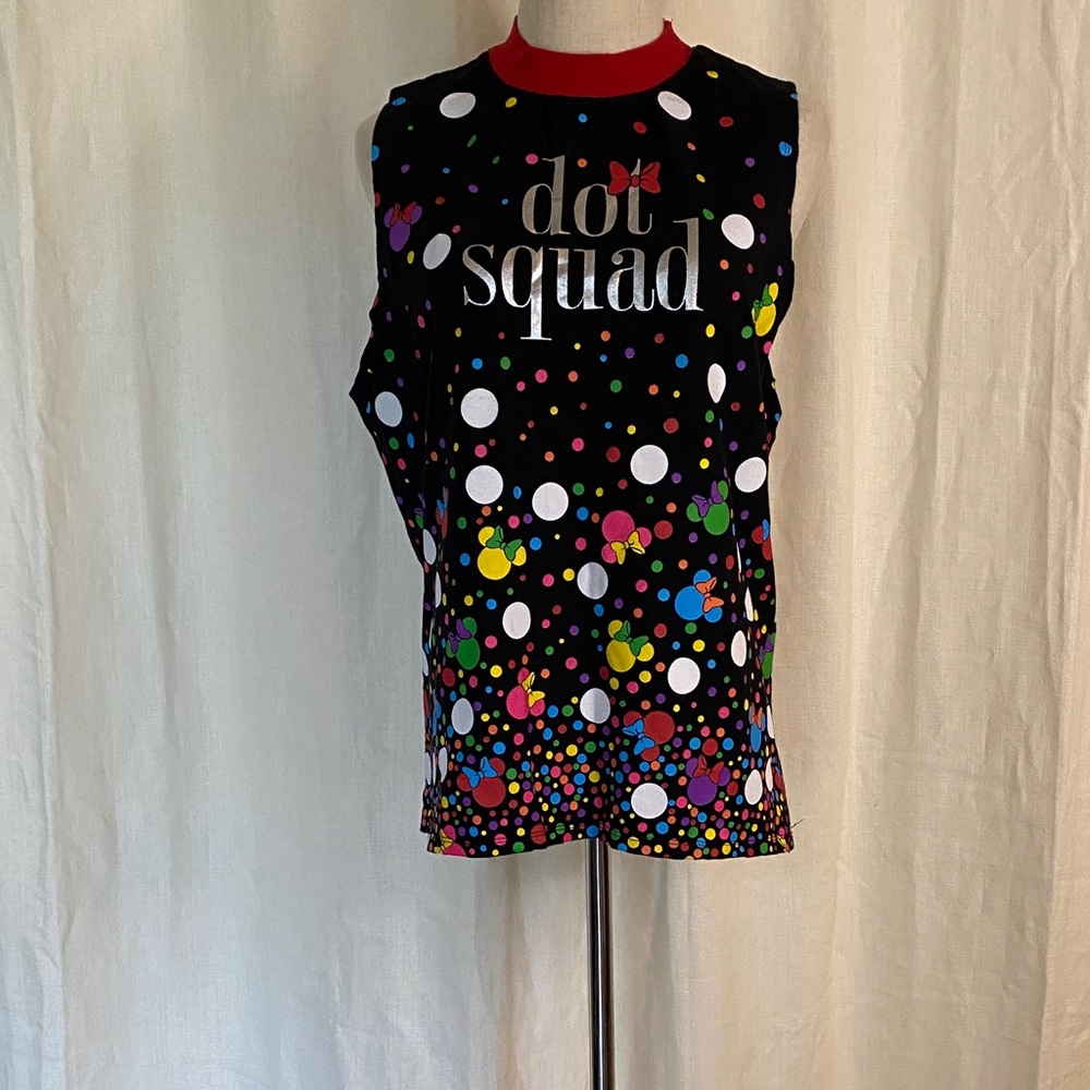 Disney Boutique Dot Squad Tank Top Shirt